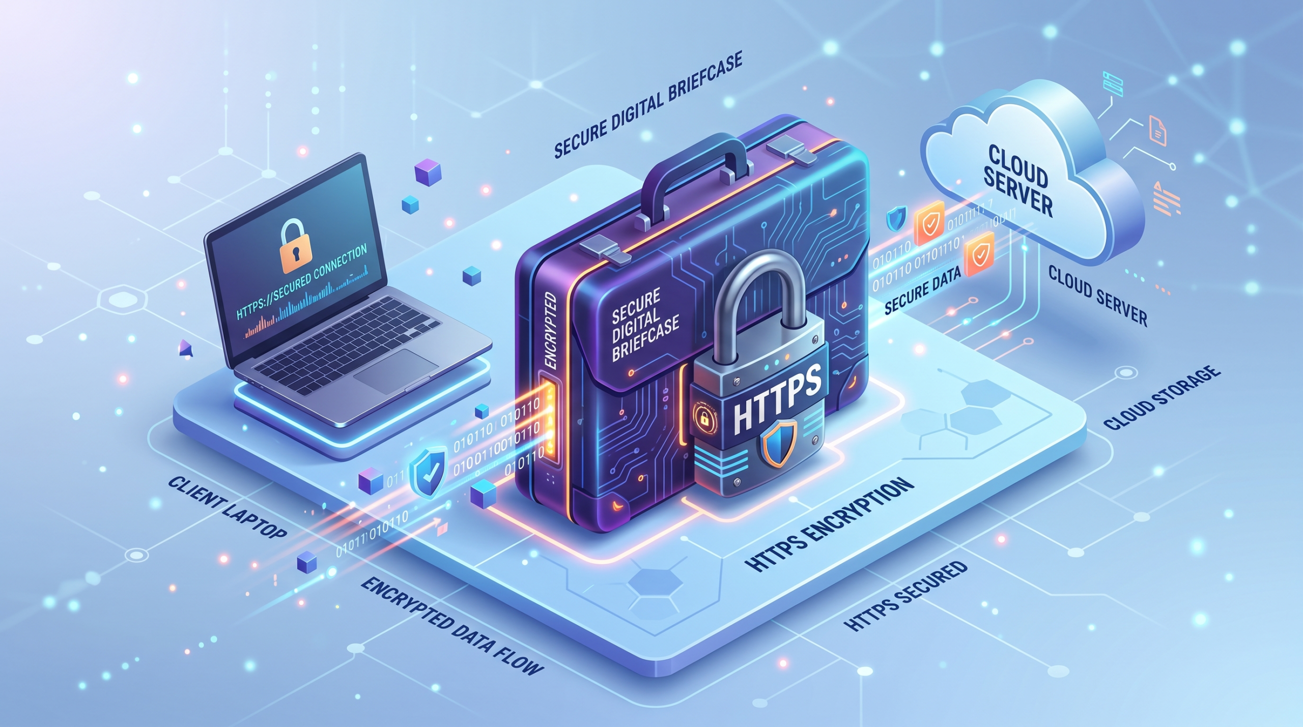 Diagram showing how HTTPS encryption protects ChatGPT data from network admins.
